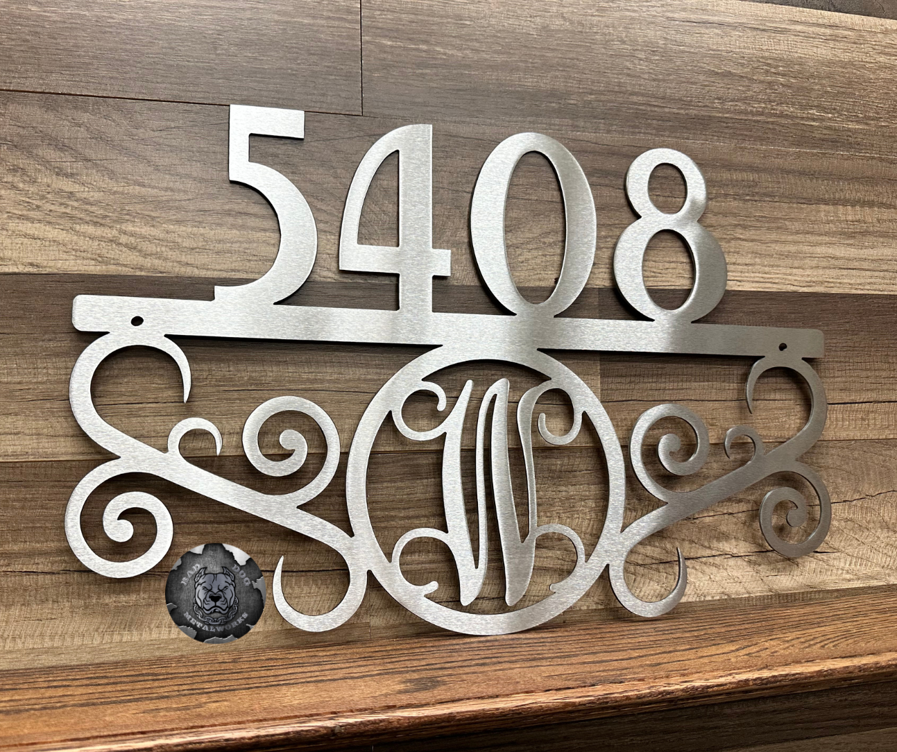 Elegant Address Monogram