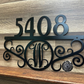 Elegant Address Monogram