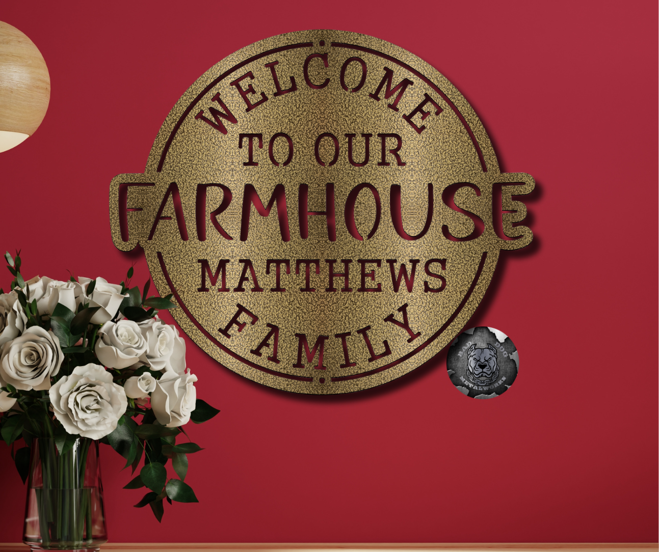 Welcome to Our Farmhouse Monogram