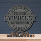 Welcome to Our Farmhouse Monogram