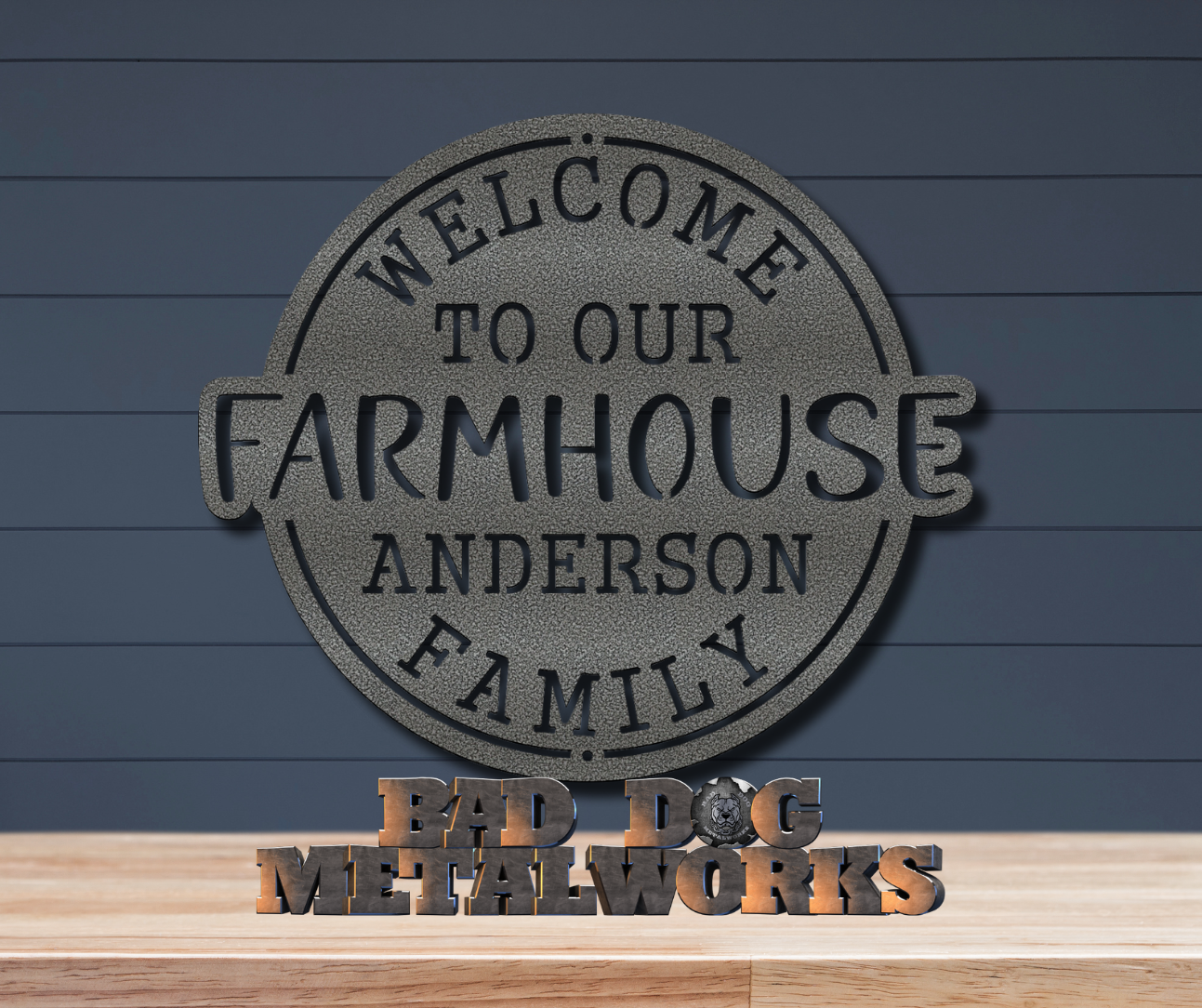 Welcome to Our Farmhouse Monogram