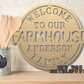 Welcome to Our Farmhouse Monogram