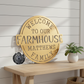 Welcome to Our Farmhouse Monogram