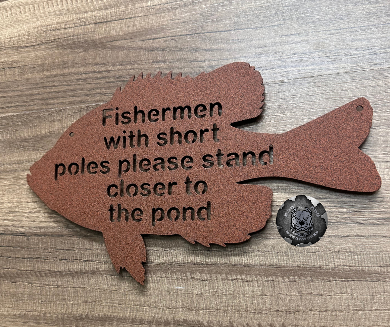 Fishermen With Short Poles Please Stand Closer to the Pond