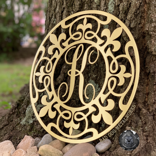Fleur-De-Lis Monogram