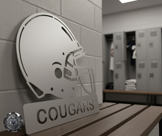 Football Helmet Monogram
