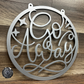 Go Away Metal Garden Flag