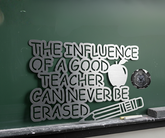 The Influence of a Good Teacher Can Never Be Erased