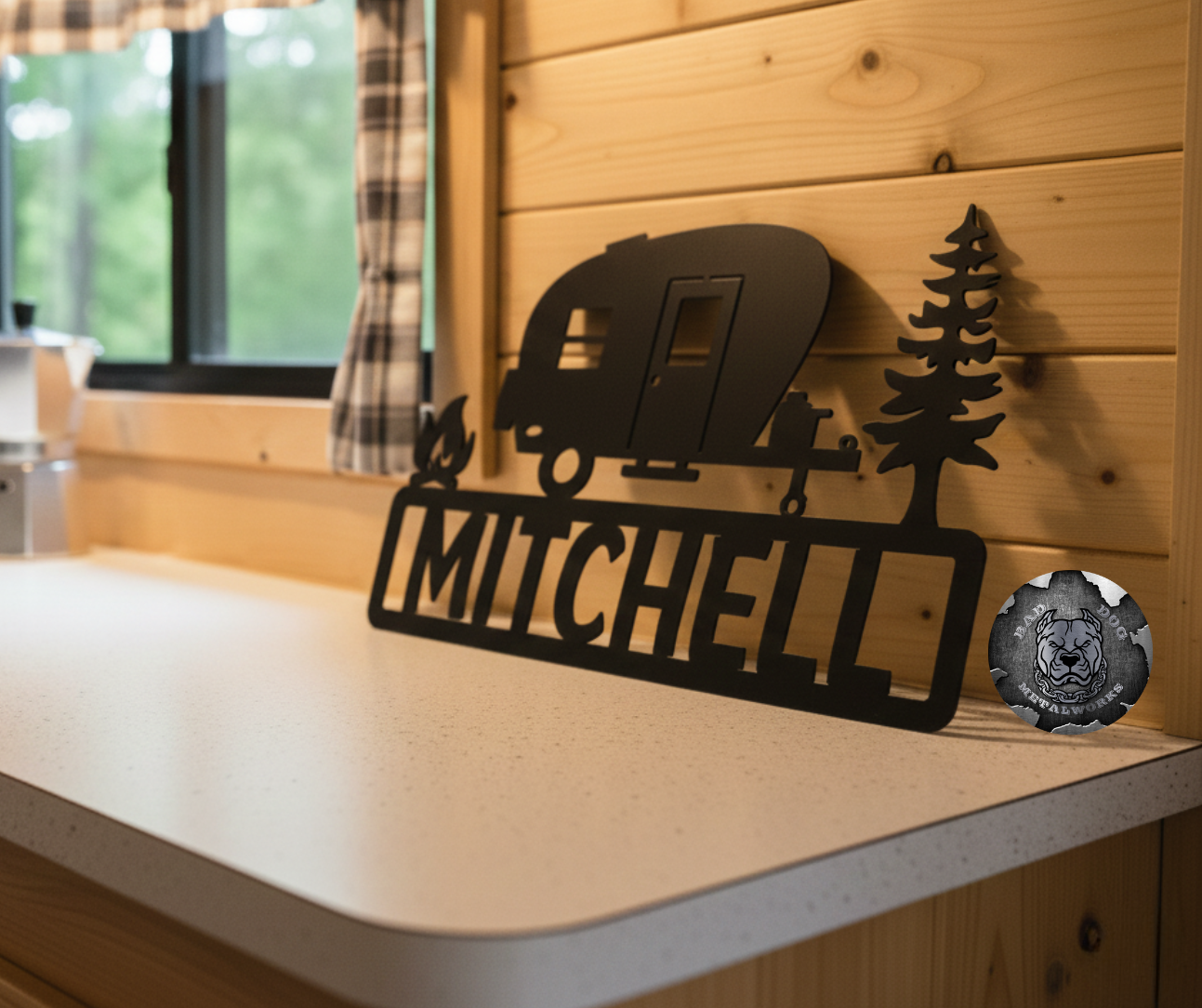 Happy Camper Monogram