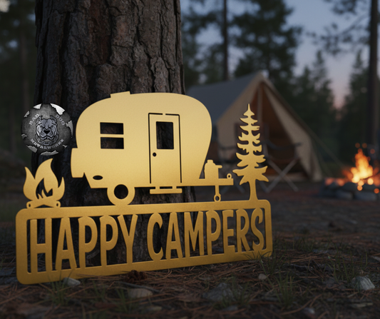 Happy Camper Monogram