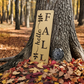 Hello Fall Plaque