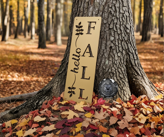 Hello Fall Plaque