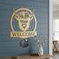 Highland Cow Head Monogram