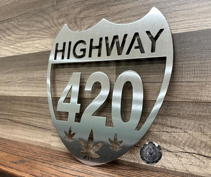 Highway 420 Interstate Sign