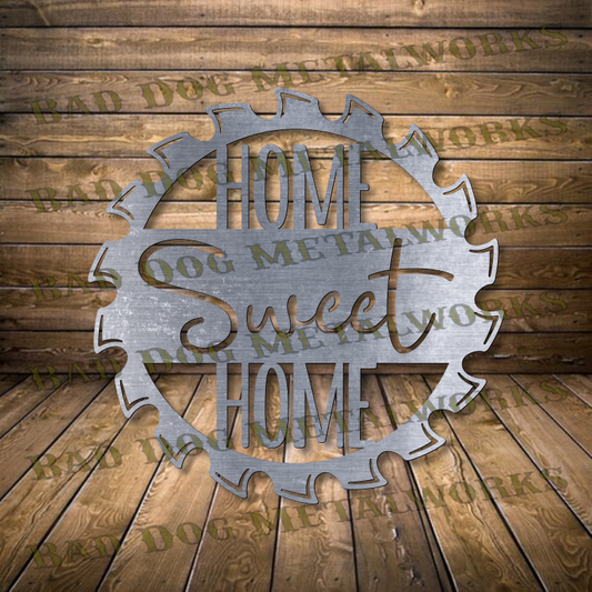 Home Sweet Home Saw - Dxf and Svg