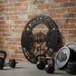 Personalized Home Gym Dumbbell Monogram