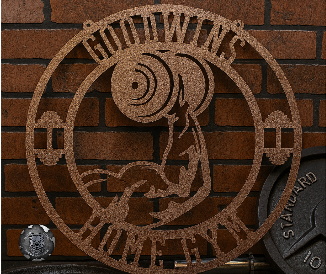 Personalized Home Gym Monogram