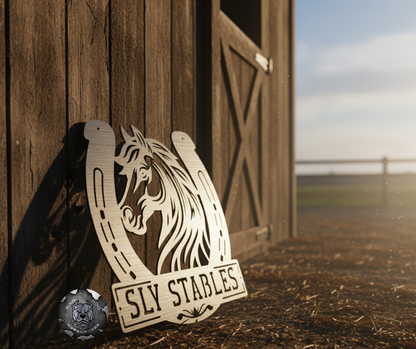 Horseshoe Monogram