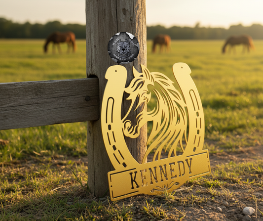 Horseshoe Monogram