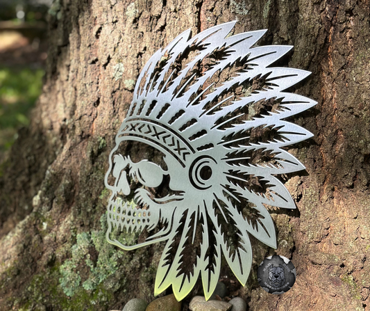 Indian Chief Skull