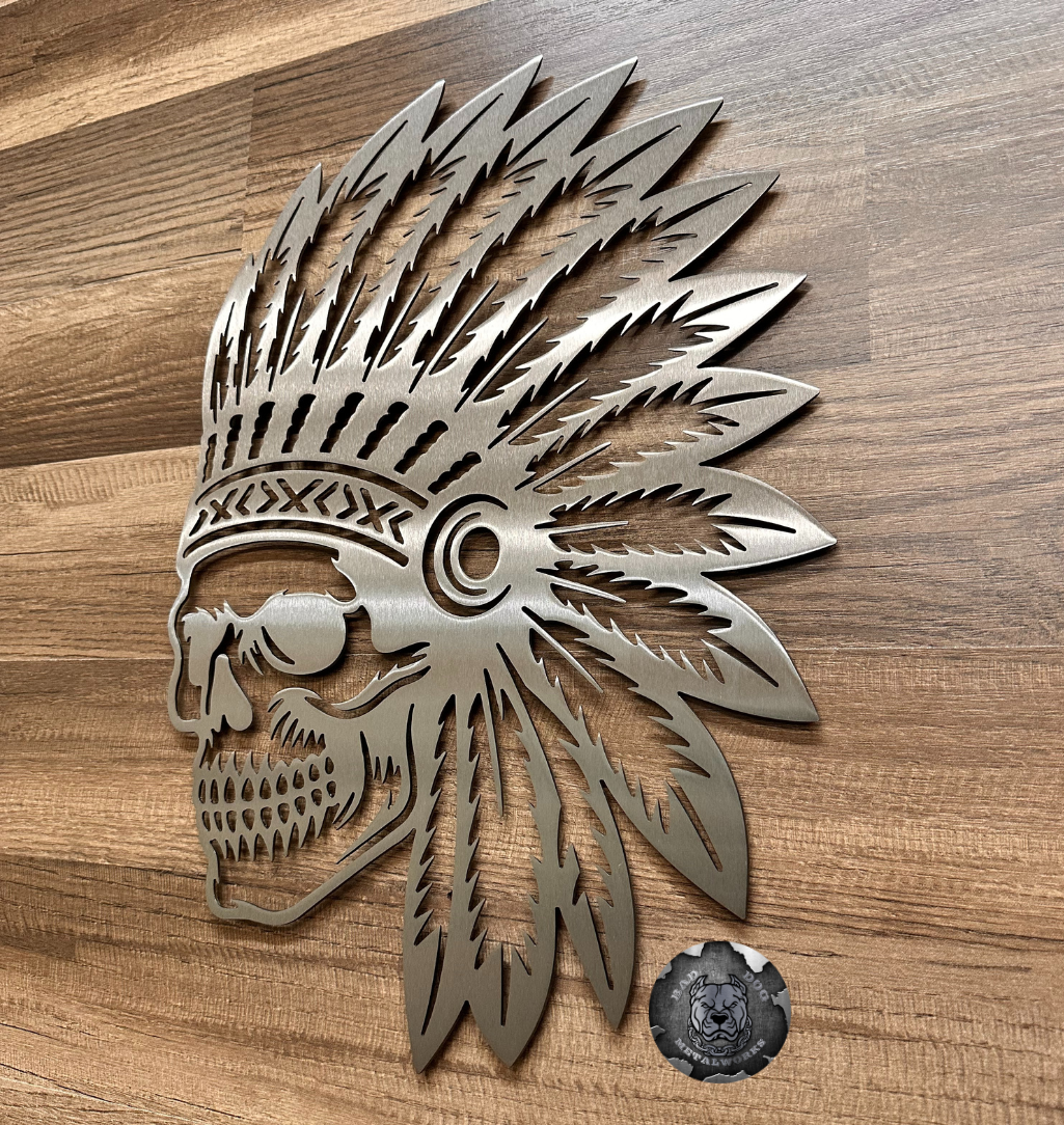 Indian Chief Skull