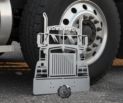 Kenworth Semi Metal Art