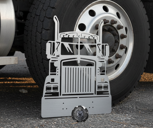 Kenworth Semi Metal Art