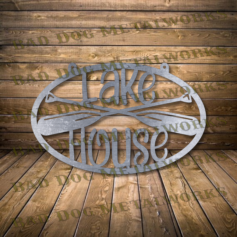 Lake House Oars - Dxf and Svg