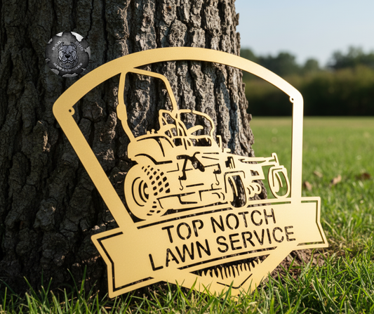 Lawn Mower Monogram
