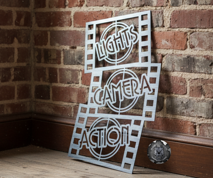Lights, Camera, Action Collage