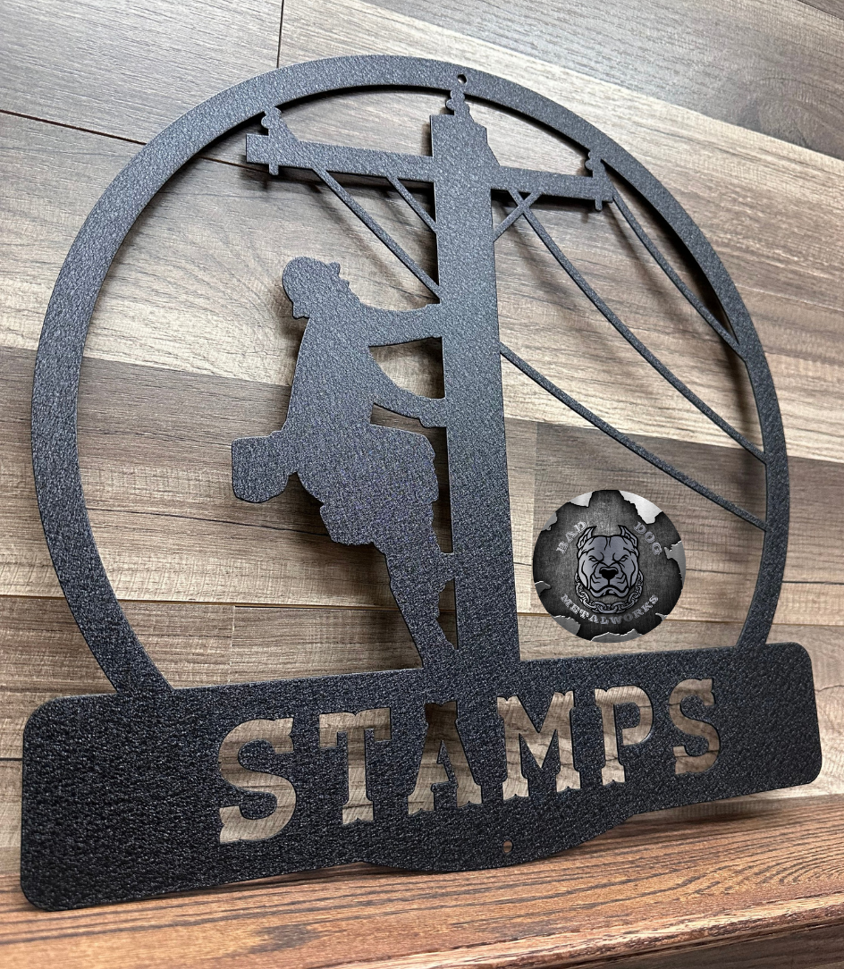 Lineman Monogram