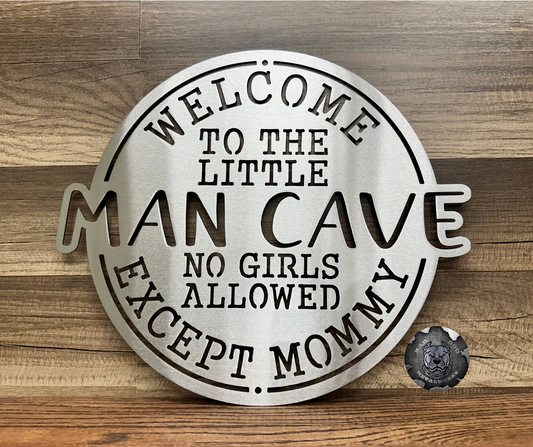 Welcome to the Little Man Cave; No Girls Allowed, Except Mommy