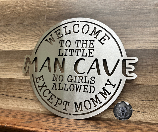 Welcome to the Little Man Cave; No Girls Allowed, Except Mommy