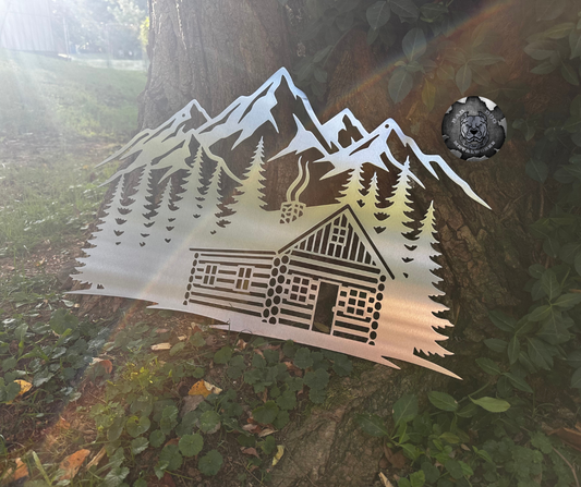 Log Cabin in the Woods