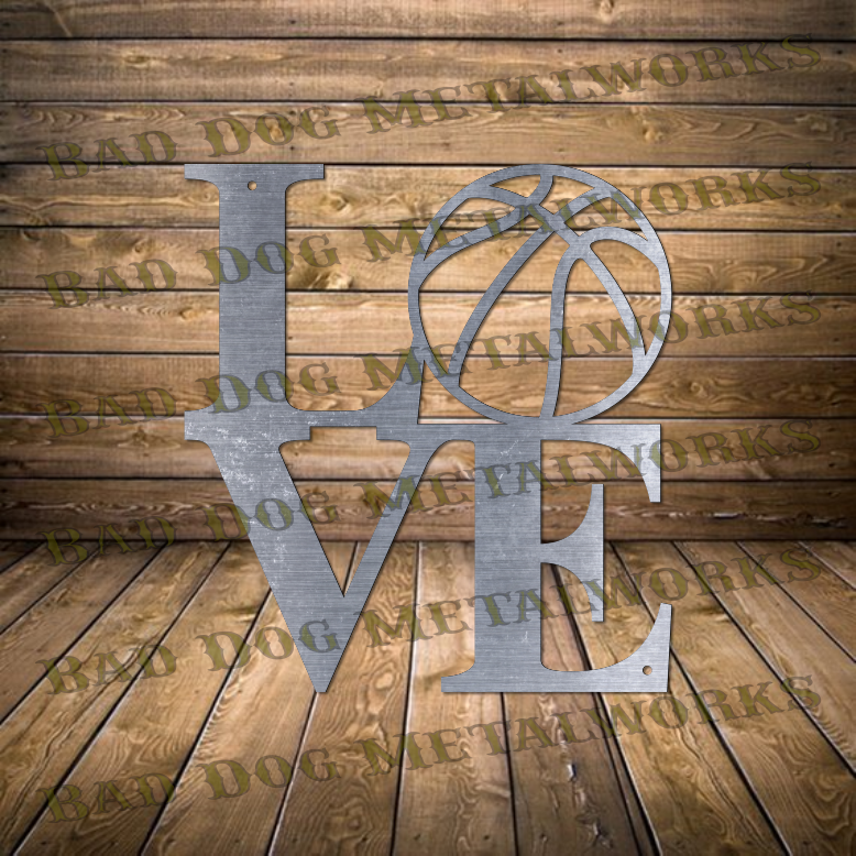 Love Basketball - Dxf and Svg