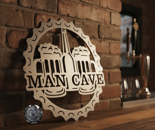 Man Cave Beer Cap