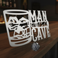 Man Cave Cigar and Bourbon