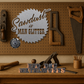 Sawdust is Man Glitter Decorative Circular Saw