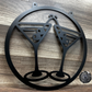 Martini Metal Garden Flag