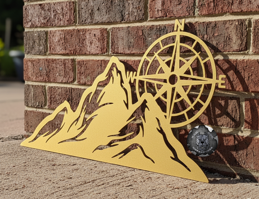 Mountain Range Compass