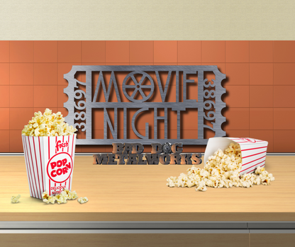 Movie Night Movie Ticket