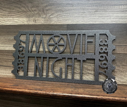 Movie Night Movie Ticket