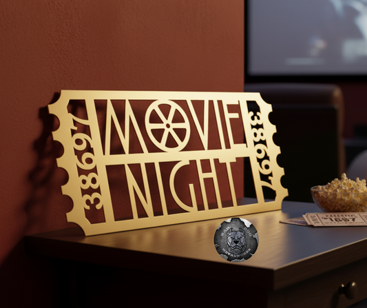 Movie Night Movie Ticket