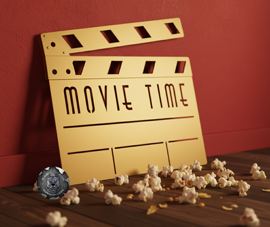 Movie Time Clapboard