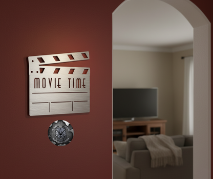 Movie Time Clapboard