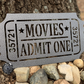 Movies Admit One Movie Ticket