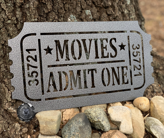 Movies Admit One Movie Ticket