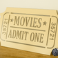 Movies Admit One Movie Ticket