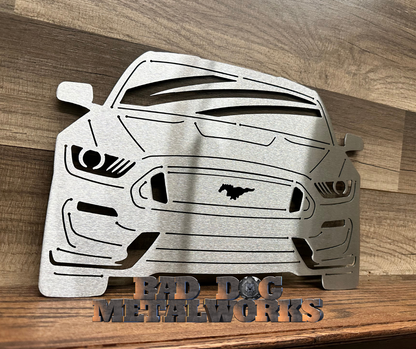 Ford Mustang 6th Generation Metal Art