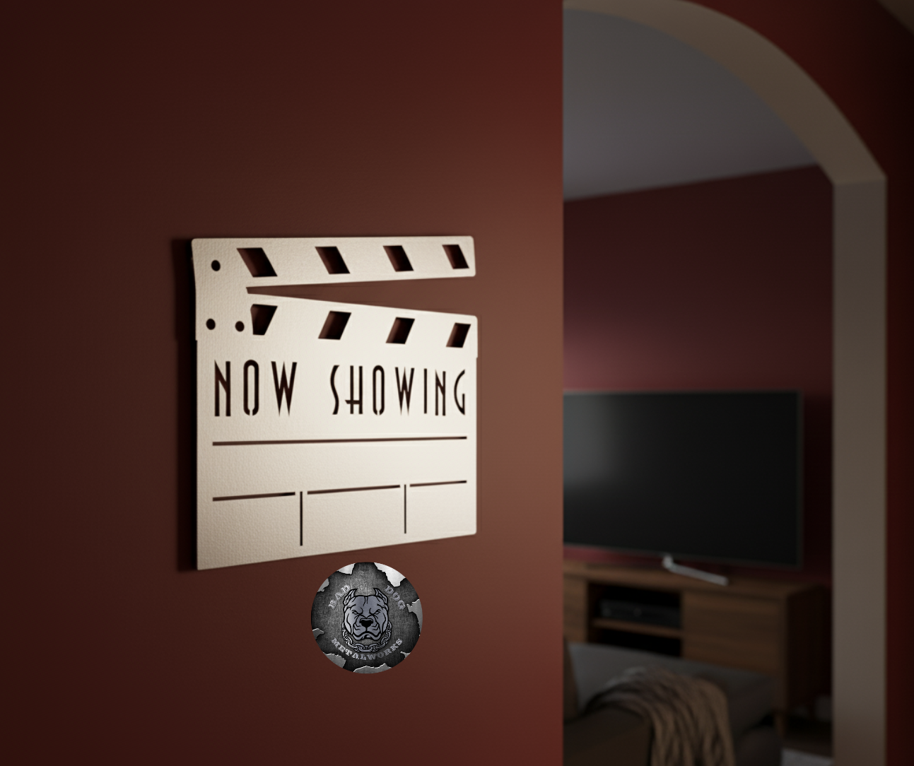Now Showing Clapboard
